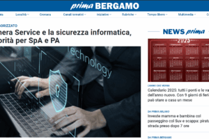 Sphera Service su Prima Bergamo del 13 Dicembre 2024