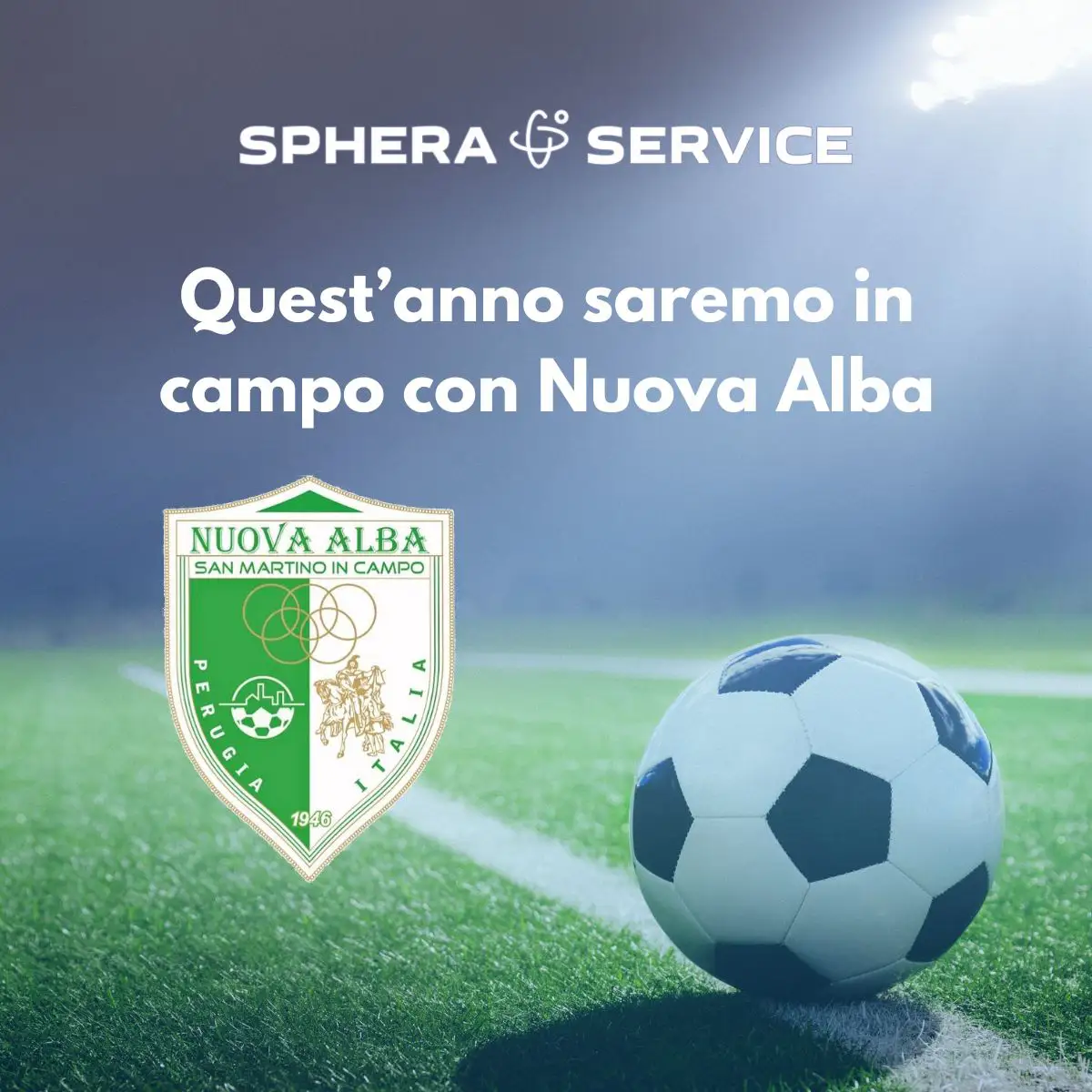 Al momento stai visualizzando Sphera Service annuncia la nuova partnership con Nuova Alba per la stagione 2025/2026
